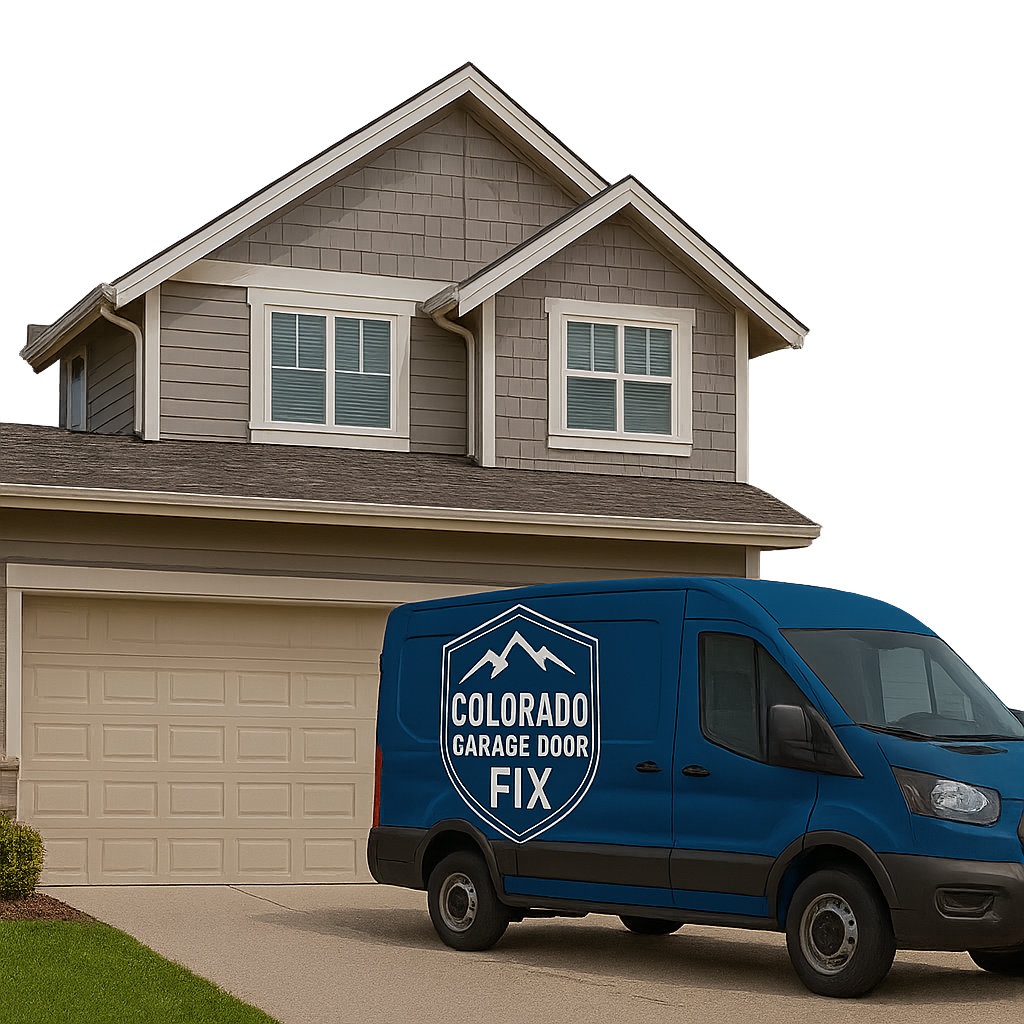 Colorado Garage Door Fix service van