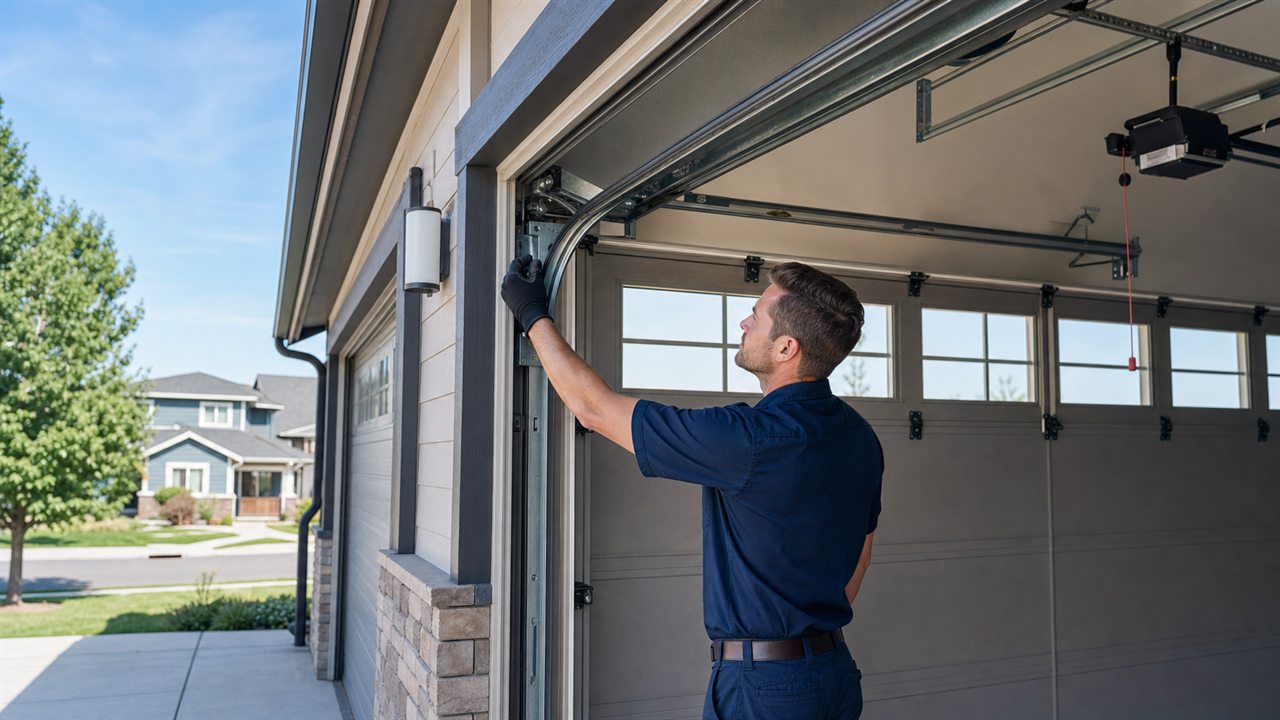 Denver garage door service tune-up inspection