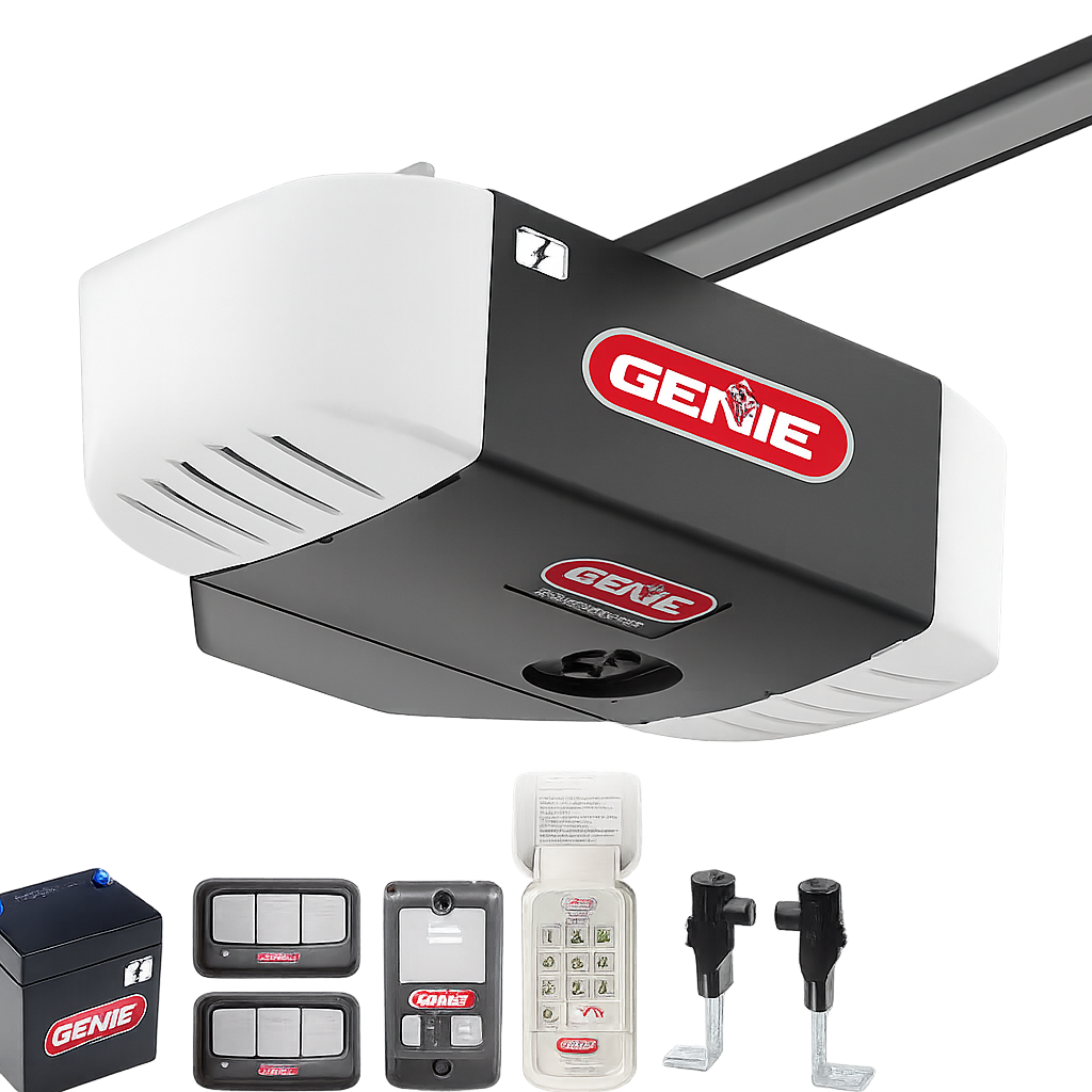 Icon representing garage door opener repair and installation