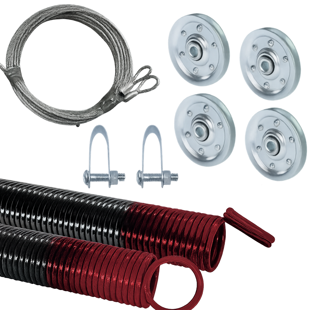 Icon representing torsion and extension spring repair